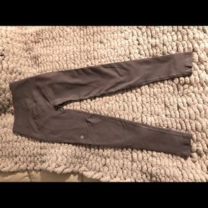 RARE mauve/gray/purple lululemon leggings size 6